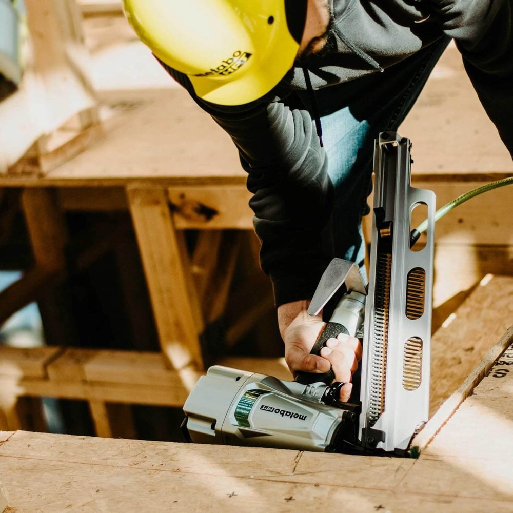 Metabo HPT 3-1/4 Inch 21-Degree Framing Nailer with Aluminum Magazine (NR83A5-S1) New 7