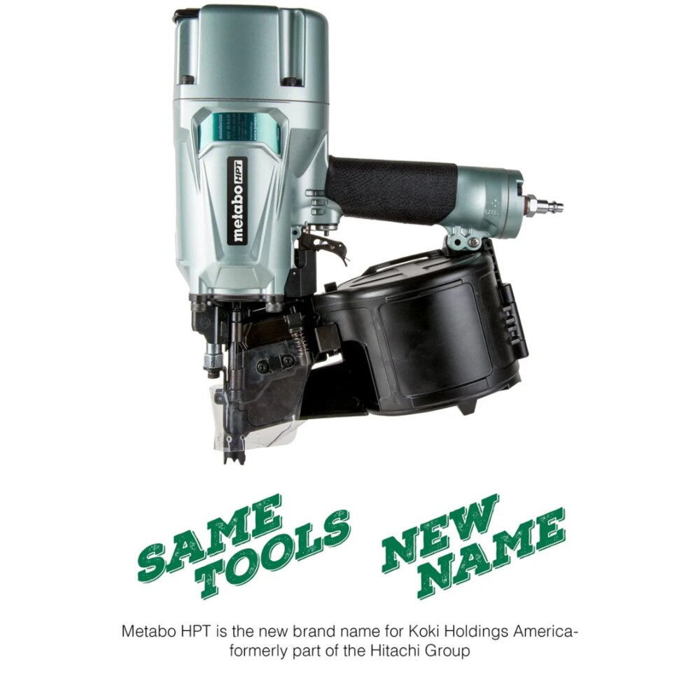 Metabo HPT Coil Framing Nailer - 15 Degree (NV83A5) | New 3