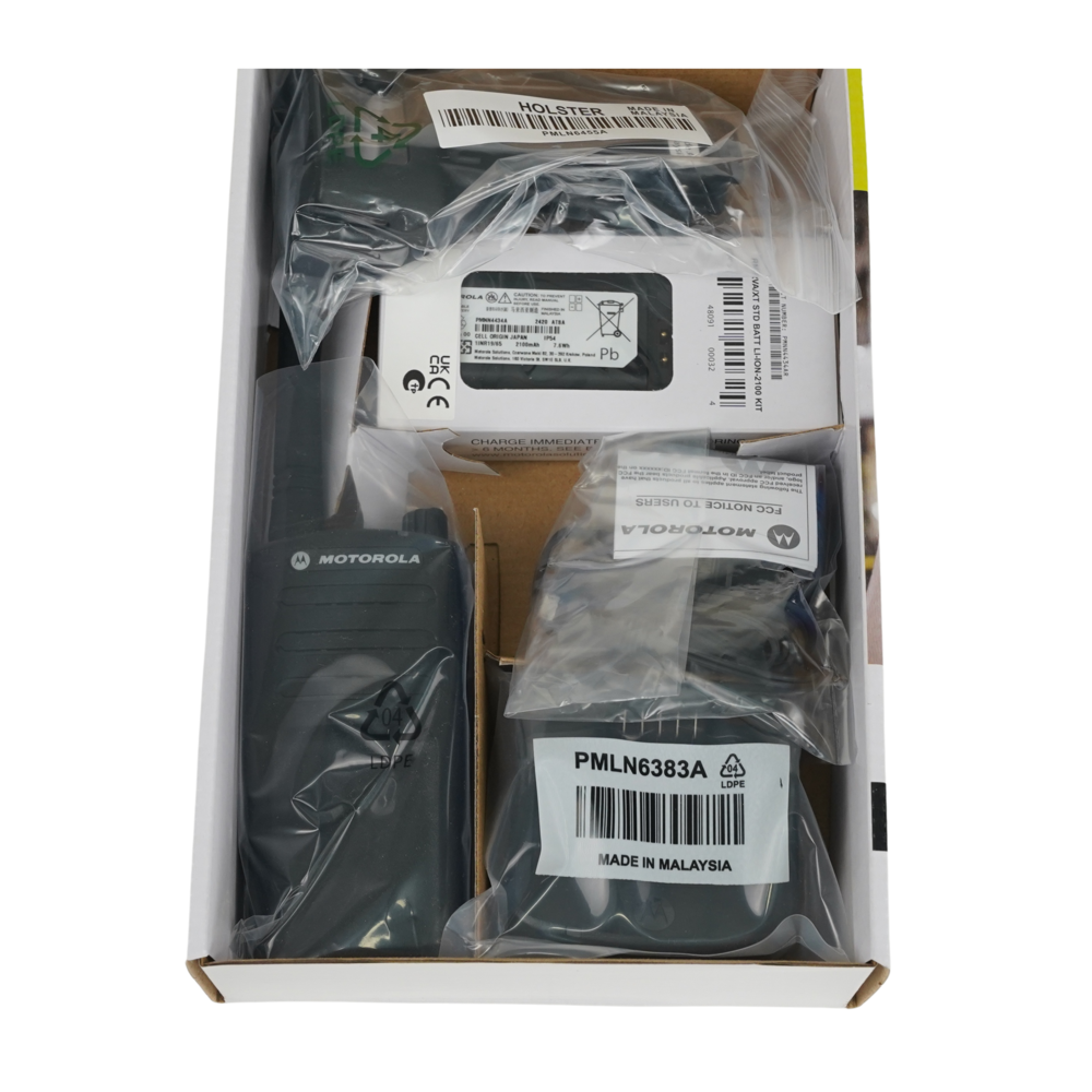 Motorola RMU2040 UHF 4 Channel 2 Watt Two-Way Radio (RMU2040BHLAA) New 11