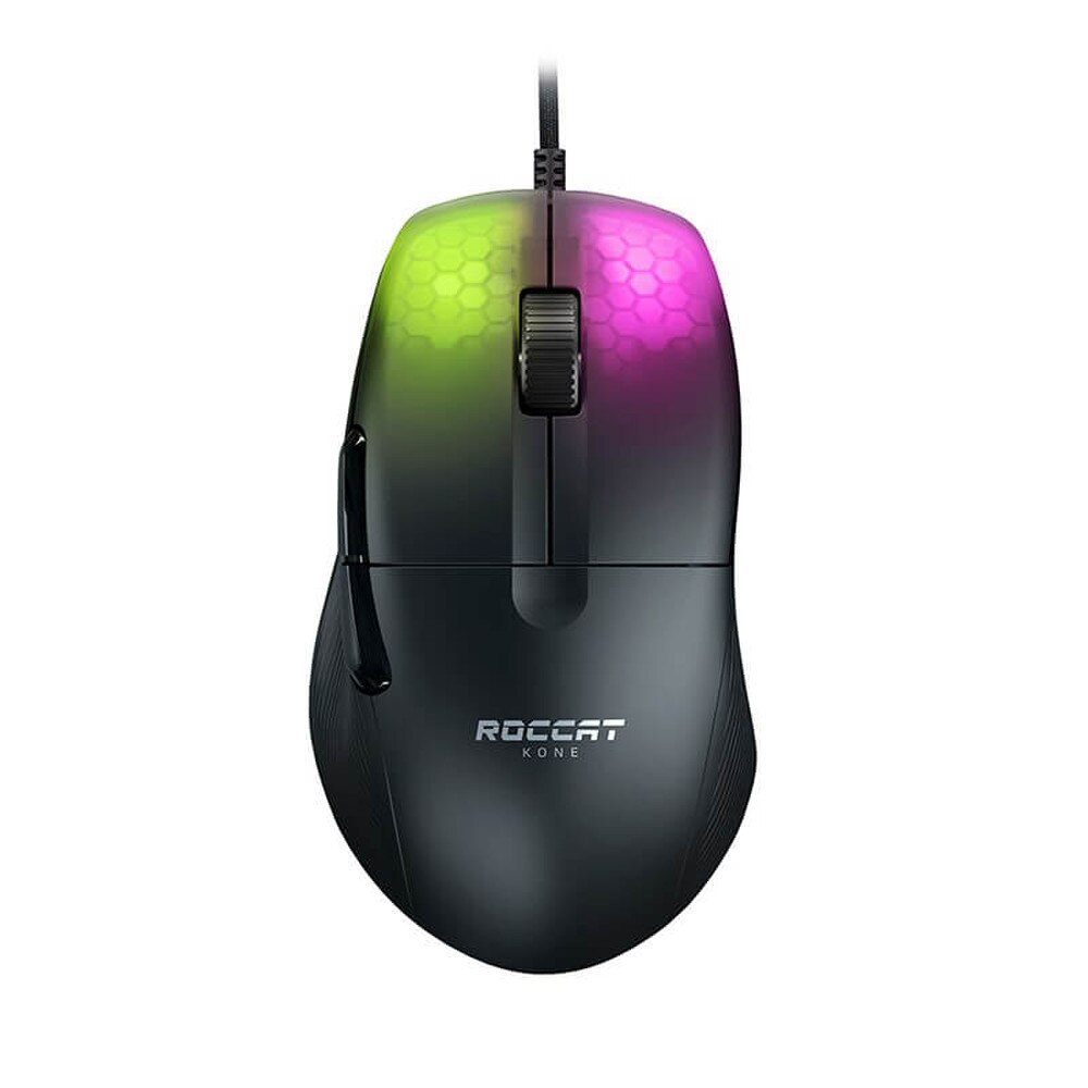 ROCCAT Kone Pro PC Gaming Mouse Ergonomic Design Wired Computer Mouse (ROC-11-400-01) New 2