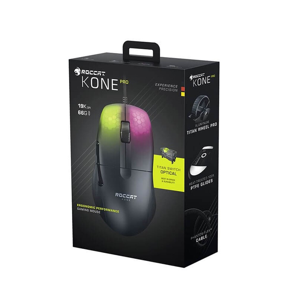 ROCCAT Kone Pro PC Gaming Mouse Ergonomic Design Wired Computer Mouse (ROC-11-400-01) New 7