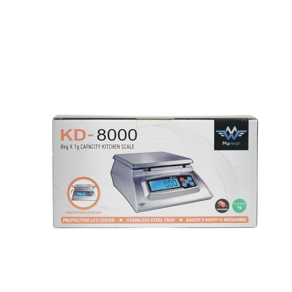 My Weigh KD8000 Multi-Purpose Digital Scale (SCKD8000SILVER) New 5