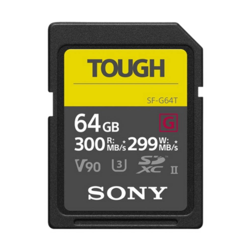 Sony 64GB Tough SF-G Series UHS-II SDXC Memory Card (SF-G64T/T1) New 1