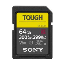 Sony 64GB Tough SF-G Series UHS-II SDXC Memory Card (SF-G64T/T1) New 1