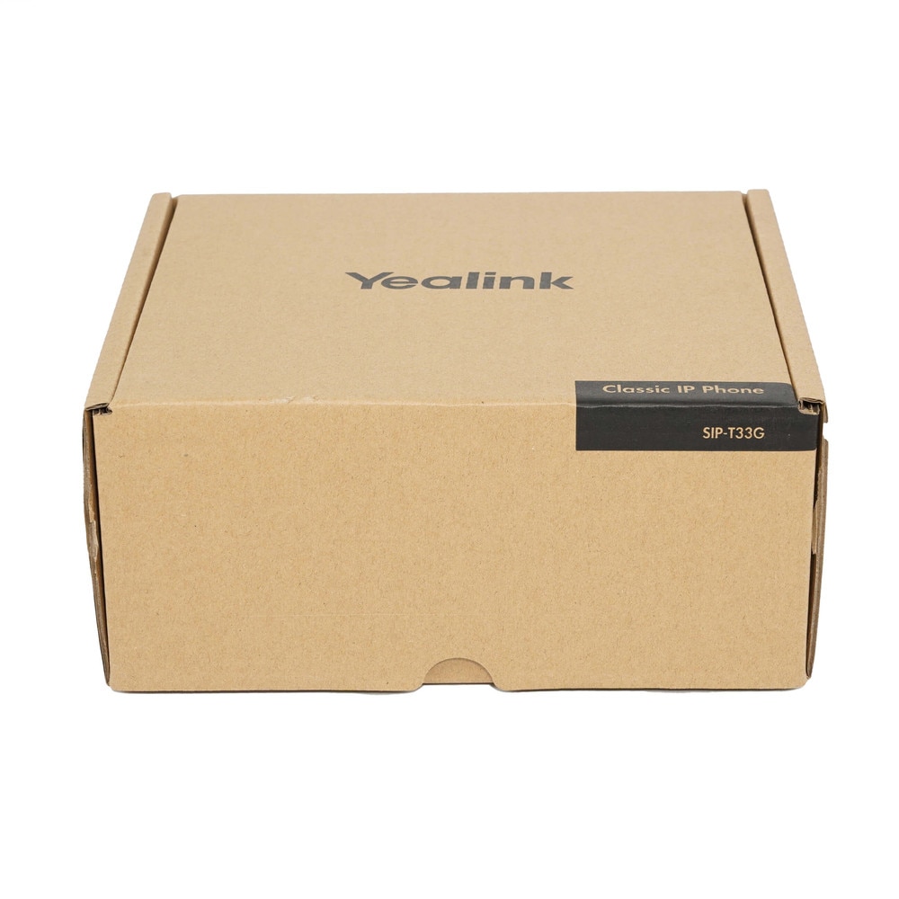 Yealink T33G 4-Line Gigabit IP Phone (SIP-T33G) New 7