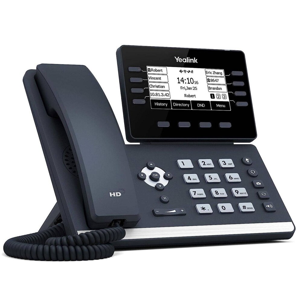 Yealink T53W Gigabit IP Phone (SIP-T53W) Recertified 2