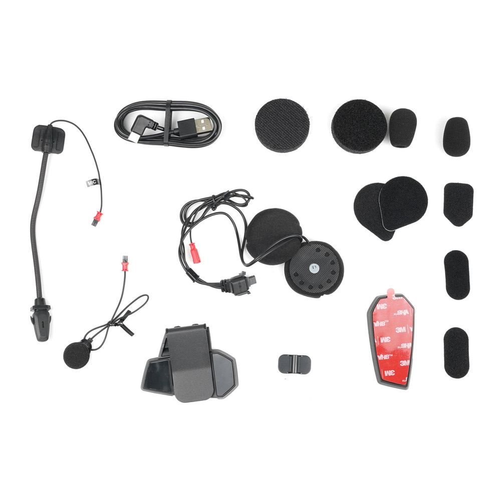 Sena SPIDER-ST1-10 SPIDER ST1 Motorcycle Mesh Communication System New 6