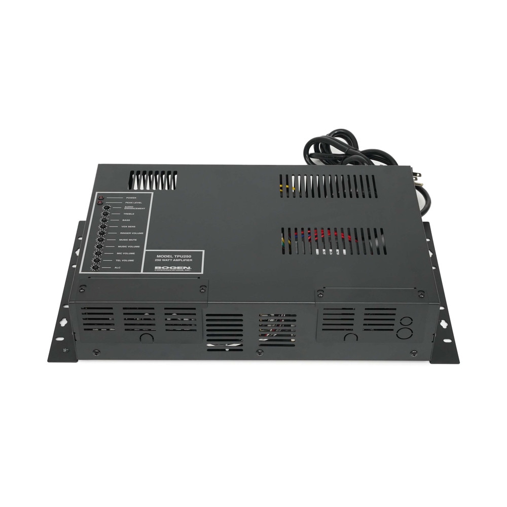 Bogen TPU250 Telephone Paging Amplifier 250 Watt Like New 1
