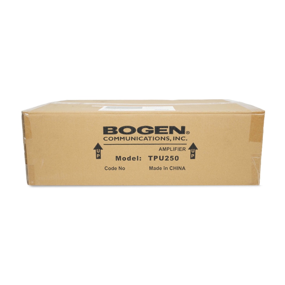 Bogen TPU250 Telephone Paging Amplifier 250 Watt Like New 5
