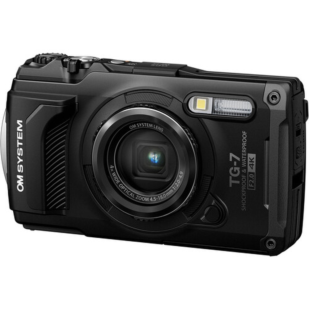 OM SYSTEM Tough TG-7 Digital Camera Black (V110030BU000) New 1