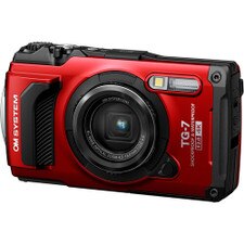 OM SYSTEM Tough TG-7 Digital Camera Red (V110030RU000) New 1