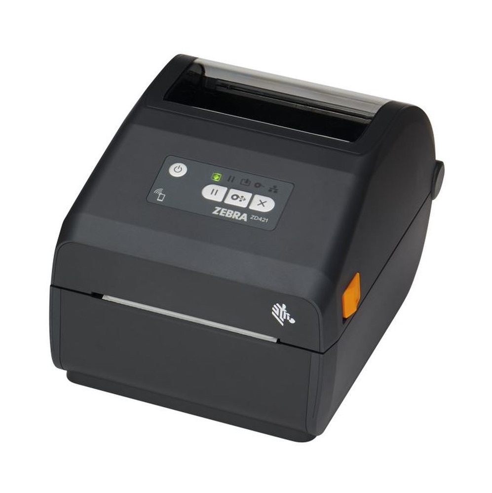 Zebra ZD421 TD 203dpi BT Printer (ZD4A042-D0EM00EZ, ZD4A042-D01M00EZ) New 1