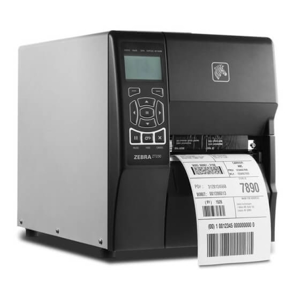Zebra ZT230 TT 203dpi Ethernet Printer (ZT23042-T0E200FZ, ZT23042-T01200FZ) Like New 3